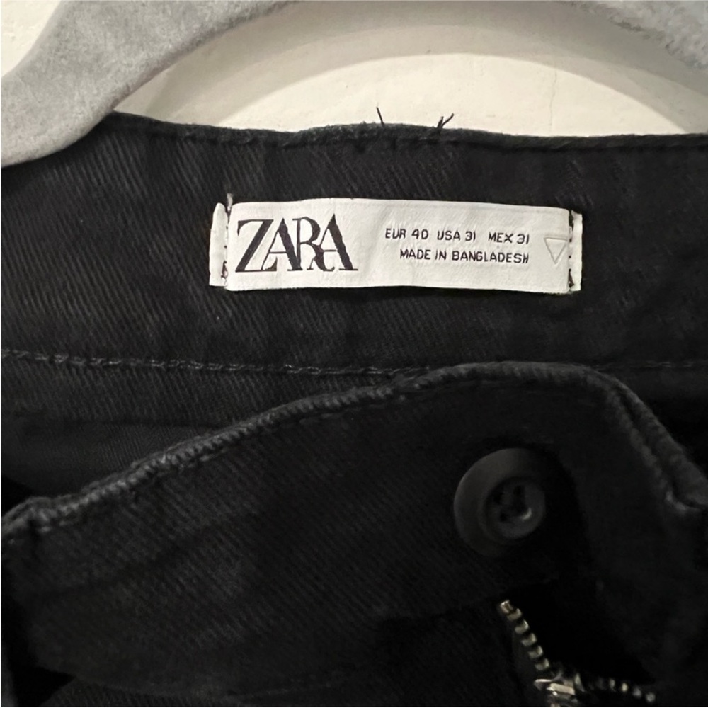 Zara denim shorts size 31 - Picture 3 of 6
